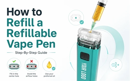 Yuav ua li cas kom refill vape vape pen: kauj ruam {{0} {{1} {1} {}} kauj rua...