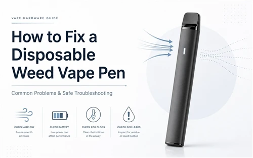 Yuav ua li cas kho cov neeg pov tseg tau vape cwj mem? Cov teeb meem thiab kho